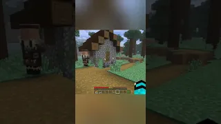 Minecraft Villager Tried to Troll Me #shorts