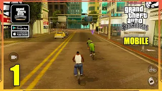 GTA San Andreas Definitive Edition Mobile Gameplay Walkthrough Part 1 (Android, iOS)