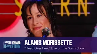 Alanis Morissette “Head Over Feet” on the Stern Show (2004)