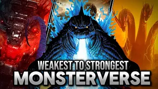 Every Monsteverse Titan Ranked From Weakest to Strongest | Godzilla Power-Scaling