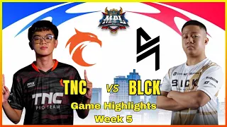 BLACKLIST VS TNC | FULL GAME HIGHLIGHTS