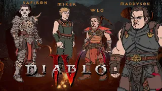 Мэддисон со стаком прошел Diablo 4, ХАРДКОР (Miker, WLG, Safiron)