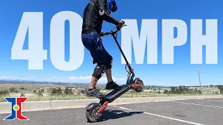 Is it TOO FAST?! Turbowheel Lightning E- Scooter Review (Zero 10X)