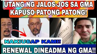 GMA NIREJECT ANG RENEWAL  OF CONTRACT NG TAPE INC AT JALOS-JOS ETO PALA ANG LEGITNA DAHILAN