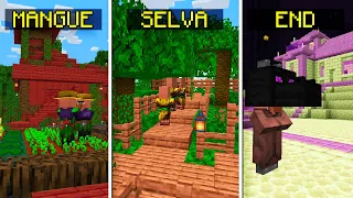 CRIEI AS VILAS que a Mojang NÃO FEZ