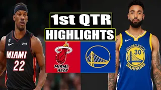 Golden State Warrior vs Miami Heat 1st QTR HIGHLIGHTS | March 26 | 2024 NBA Season