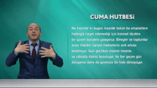 İşaret Diliyle Cuma Hutbesi - 14 Nisan 2017