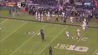 Ohio State RB Ezekiel Elliot big hit against Purdue