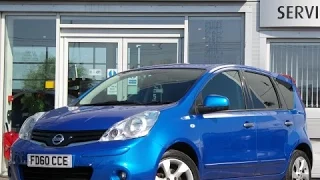 2011 60 Nissan Note 1.6 Tekna 5dr Auto in Blue