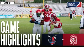 Hamburg Sea Devils @ Prague Lions - Game Highlights | Week 1