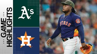 A's vs. Astros Game Highlights (5/21/23) | MLB Highlights