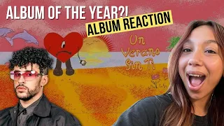 BAD BUNNY - UN VERANO SIN TI | ALBUM REACTION