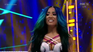 WWE SMACKDOWN SASHA BANKS & NAOMI VS RHEA RIPLEY & LIV MORGAN 03/18/22