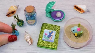 DIY Miniature Mermaid Miniatures 🧜 How to Make Miniature Things