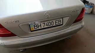 Электро-гидравлический багажник Mercedes w220