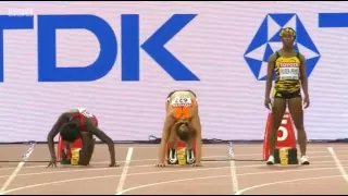 Women's 100m FINAL World Championships Beijing 2015