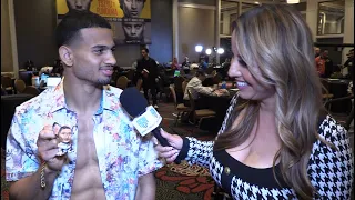 ROLLY ROMERO TROLLS W/ CHIHUAHUA ISAAC CRUZ CHAIN, CONFIDENT OF KO WIN