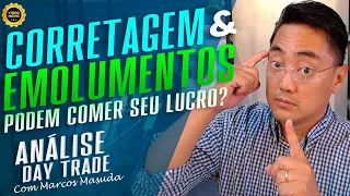 TAXAS DAY TRADE: CORRETAGEM E EMOLUMENTOS | Análise Day Trade com Masuda 28/03/2023