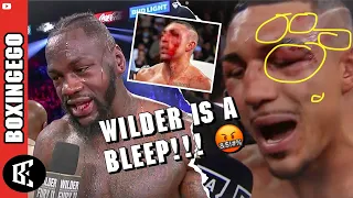 What Does Teofimo Lopez Think of DEONTAY WILDER NOW? Still a b---h?