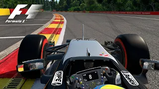 F1 2016 Onboard | Spa | Force India