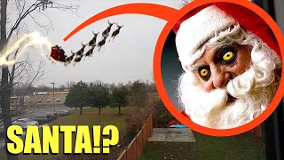 if you see Santa Claus outside your house, Lock your door's and go to sleep!! (something was wrong)