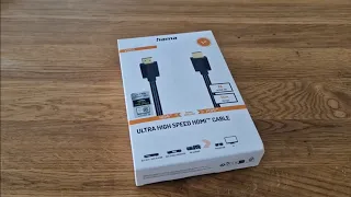 Unboxing: Hama Ultra High Speed HDMI Kabel