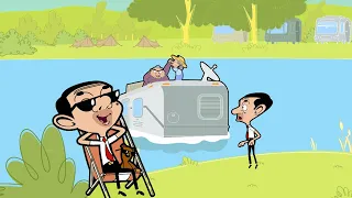 Mr Bean Crashes Mrs Wickets' Vacation! | Mr Bean Animated Season 3 | Funny Clips | Mr Bean