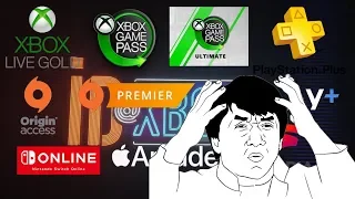 Subscription Service Ultimate PC Digital Box Apple Stadia Plus RANT!