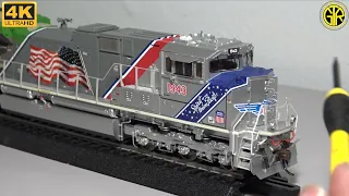 Review of HO Scale Athearn UP "Spirit of Union Pacific" EMD SD70AH #1943 with DCC & Sound!