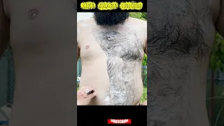 From Hairy to Smooth Transforming Your Belly with Wet Shaving #shave #shorts