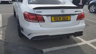 Mercedes E63s AMG 700BHP with ReNNtech Downpipes & Capristo Exhaust - PURE V8 SOUND!