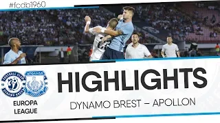 HIGHLIGHTS: EUROPA LEAGUE: DYNAMO BREST – APOLLON