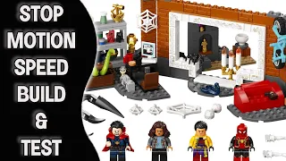 Lego Spider-Man Sanctum Workshop 76185 – Stop Motion Speed Build Review and Story