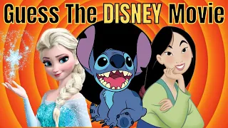 Guess The 50 Disney Movies By The Scene In 5 SECONDS!!| 2022 Disney Quiz