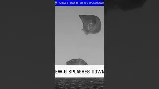 Deorbiting Crew-6 - Splashdown - September 4, 2023