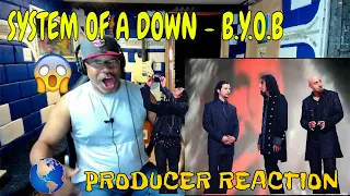 System Of A Down - B.Y.O.B. (Official Video) Producer Reaction