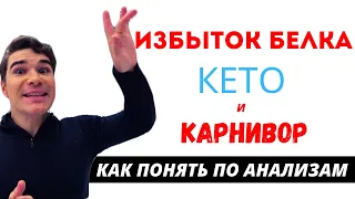 Переедание белка на Карнивор! Пропорция Белок : Жир на Кето. Железо и красное мясо.