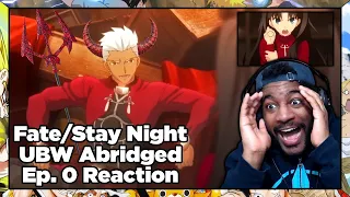 ARCHER'S NEVER BEATING THE SATAN ALLEGATIONS!!! Fate/Stay Night UBW Abridged Episode 0 Reaction