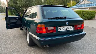 Cold Start - Euro 1992 BMW 525tds Touring 5-Speed