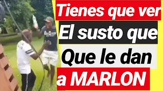 MARLON EL DEL PUEBLO NUEVO:⚠️es bomba nuclear💣 pal mejicanito ese (🤣mira el susto que le dan)