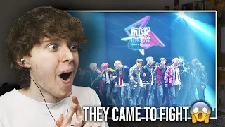 THEY CAME TO FIGHT! (BTS (방탄소년단) 'MAMA 2017' | Full Live Performance Reaction/Review)