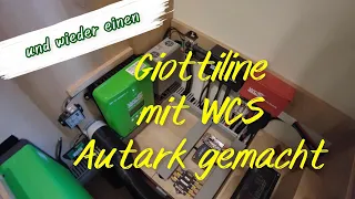 Unglaublich!  Und wieder ein Giottiline mit WCS Produkten Autark gemacht.