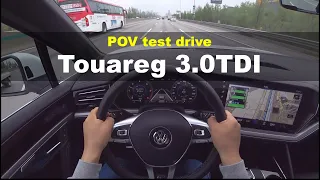 Volkwagen Touareg 3.0 TDi 4Motion POV test drive