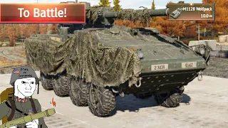 Cool Moments on M1128 Wolfpack in WAR THUNDER