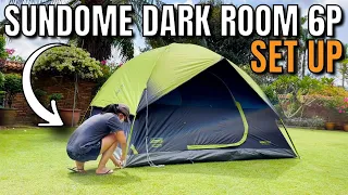 How to Set Up the Coleman Dark Room Sundome 6-Person Tent