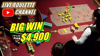 🔴 LIVE ROULETTE |🚨 BIG WIN 💲4.900 In Real Casino 🎰 Amazing Morning Session Exclusive ✅ 2024-04-27