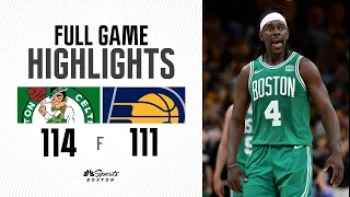 FULL GAME HIGHLIGHTS: Celtics overcome 18-point deficit in Game 3 vs. Pacers, take 3-0 series lead