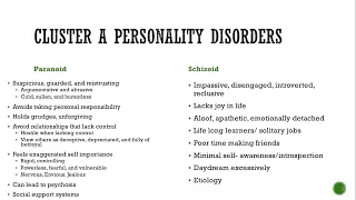 Personality and Eating Disorders