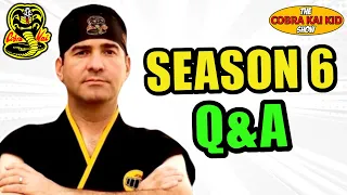 Cobra Kai Creator Answers BURNING Season 6 Questions - The Cobra Kai Kid Show Episode 8