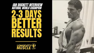 Ian Duckett: Why I Train 2-3 Days Per Week! (Thinking For Yourself Is 🔑)